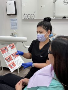 dental exam and cleaning