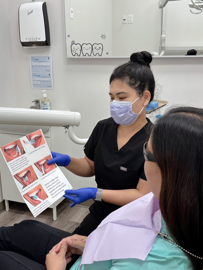 dental exam and cleaning